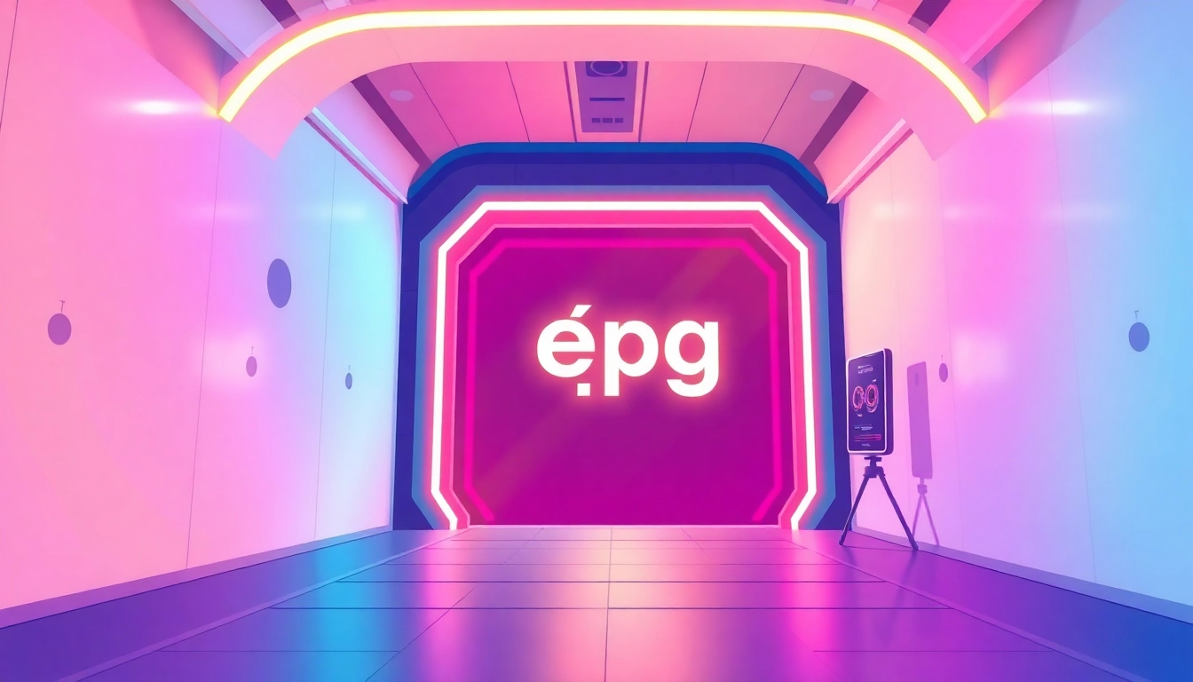 Access the gaming portal 'ทางเข้าpg' featuring a bright, inviting entrance illuminated by glowing lights.