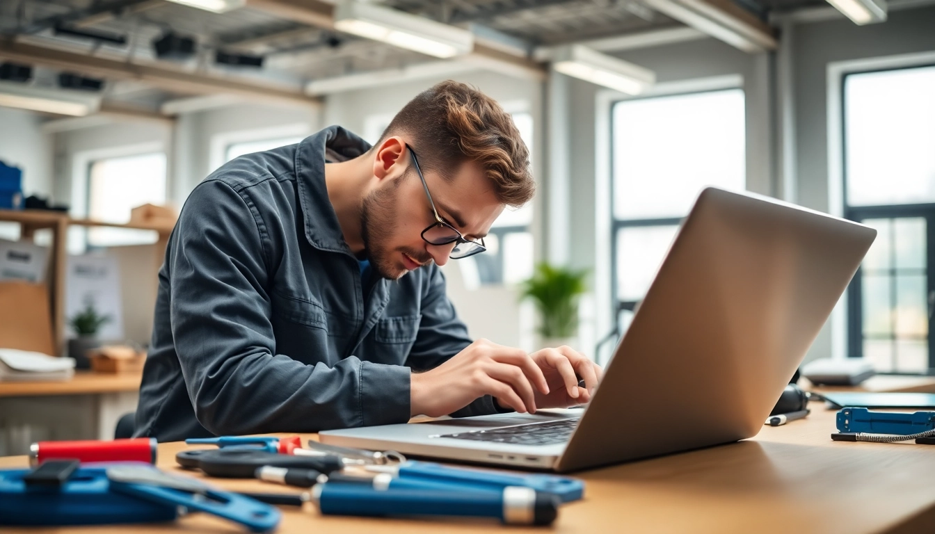 Effettua riparazione pc torino con un tecnico esperto in un ambiente di lavoro moderno.