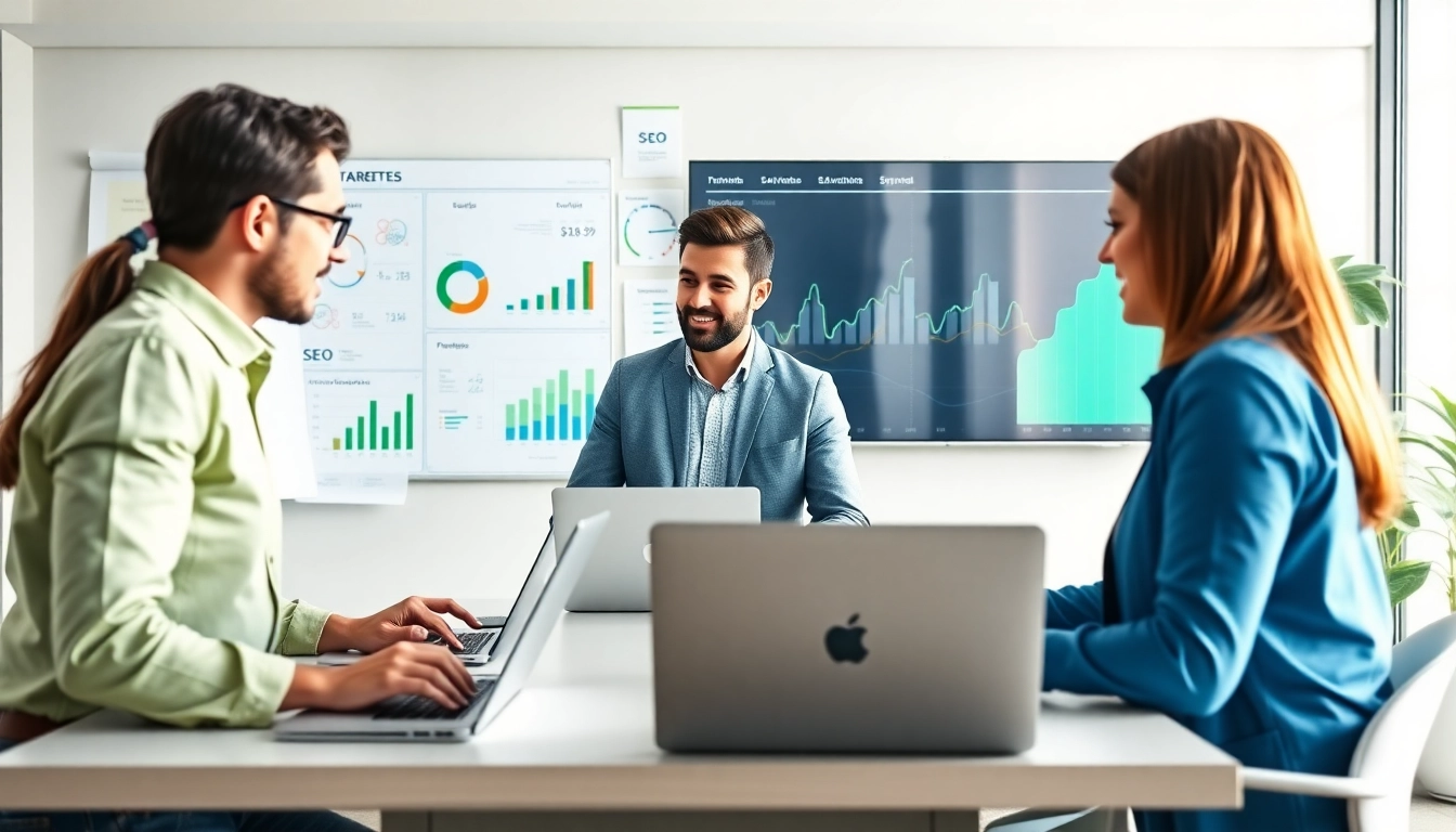 Increase visibility with expert Edmonton SEO strategies in a professional team environment.
