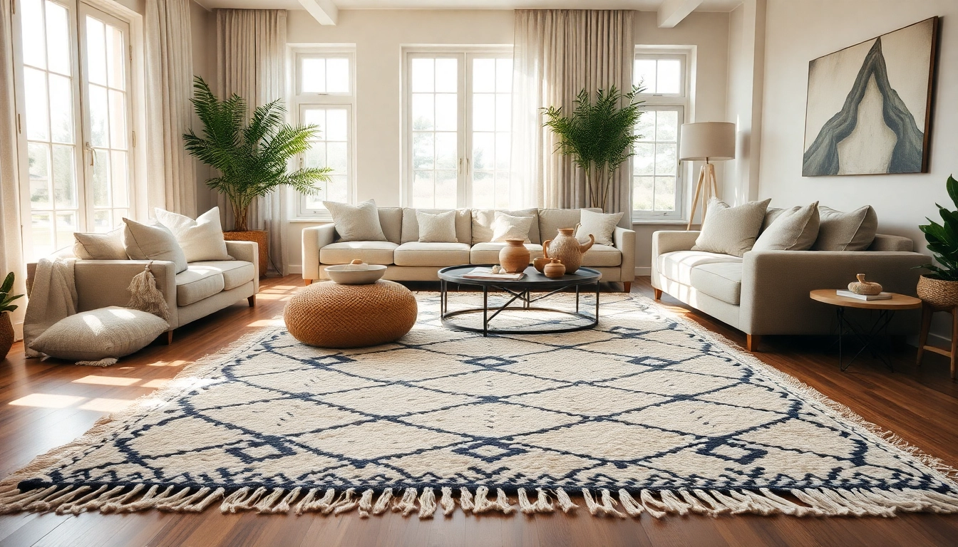 Experience the Elegance of Authentic Beni Ourain Rugs at https://labboho.com/collections/beni-ourain-rugs