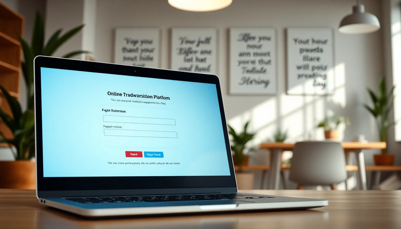 Sign up for the online trademark registration platform with a user-friendly interface promoting ease of use.