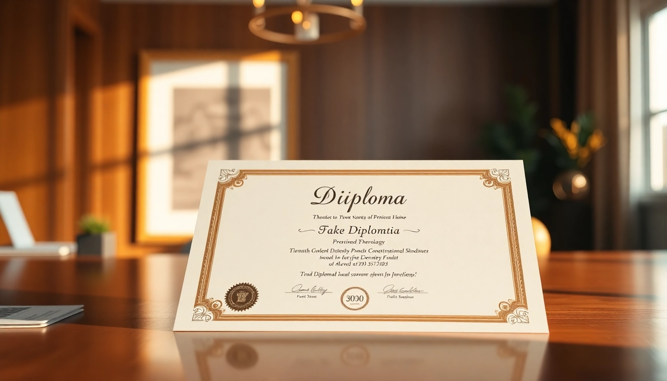 High-Quality and Realistic Options for Best Fake Diplomas