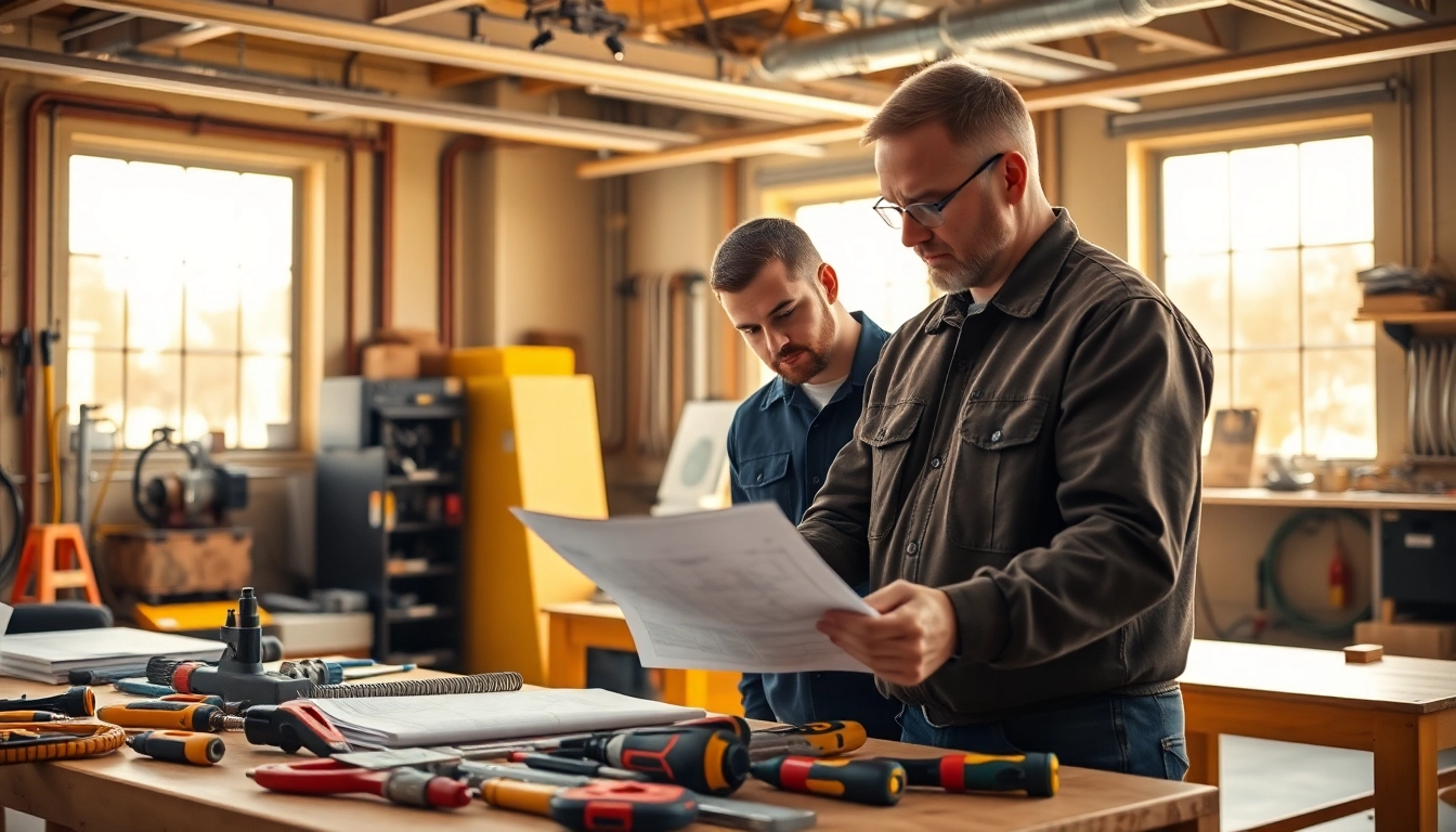 Engaged electrician apprentice learning essential skills in Wyoming Electrical Apprenticeship in a professional workshop.