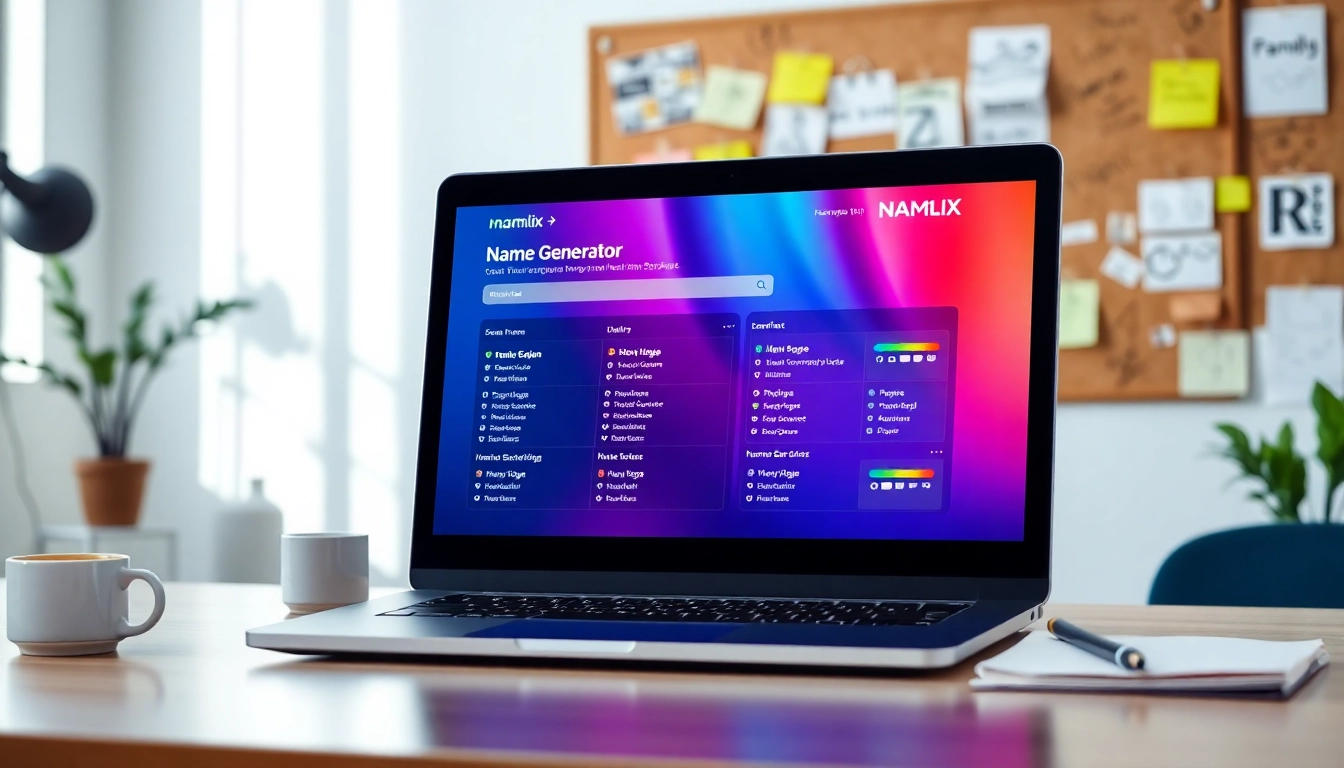 Creative Naming Solutions with the Namlix Name Generator: Your Guide to Memorable Brand Identities