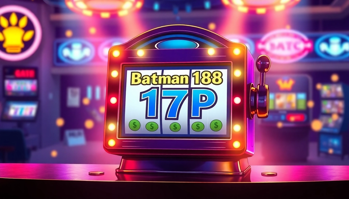 Mainkan batman138 rtp dengan slot mesin yang menarik dan suasana kasino virtual yang hidup.