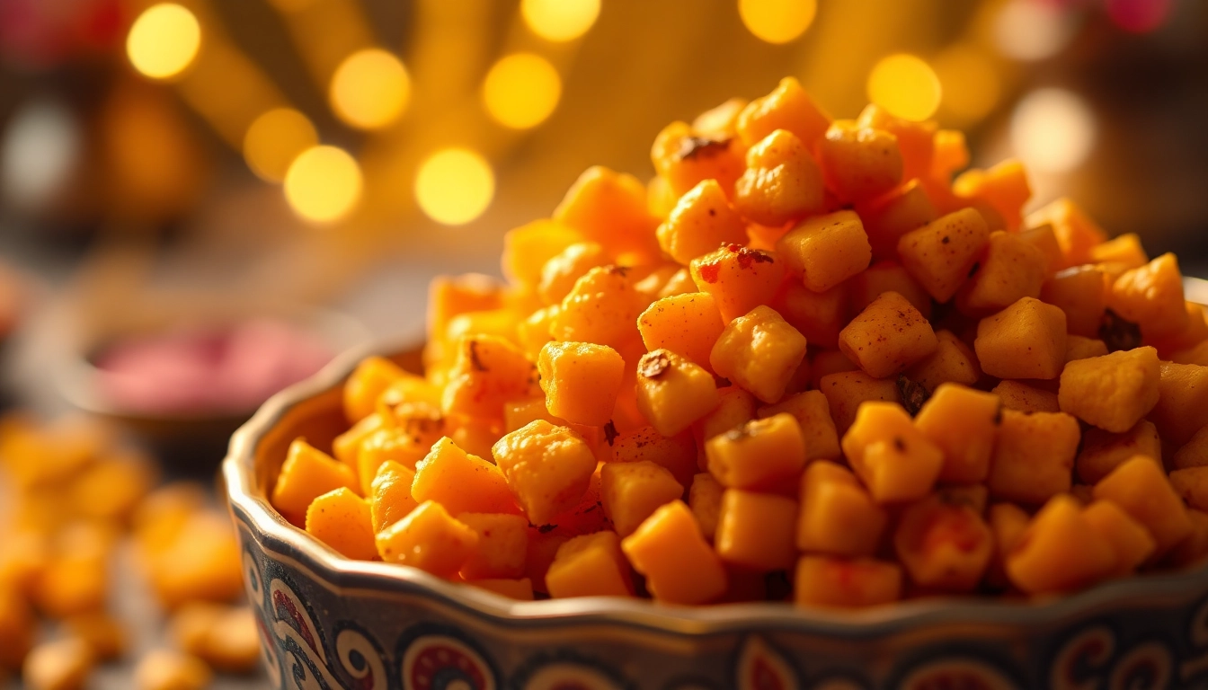 Enjoying crispy Bikaneri bhujia delicacies crafted with authentic flavors and spices.