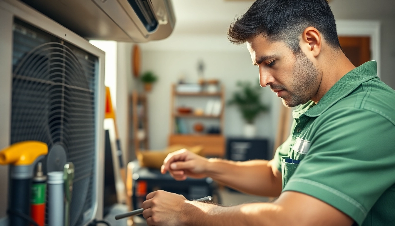 Expert AC repair in Glendale AZ by a technician demonstrating skills and professionalism